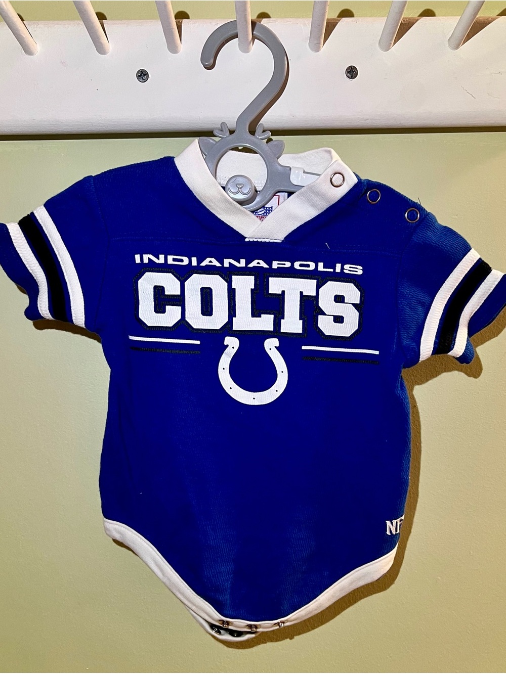 Vintage Indianapolis Colts 0-3 Month Onesie